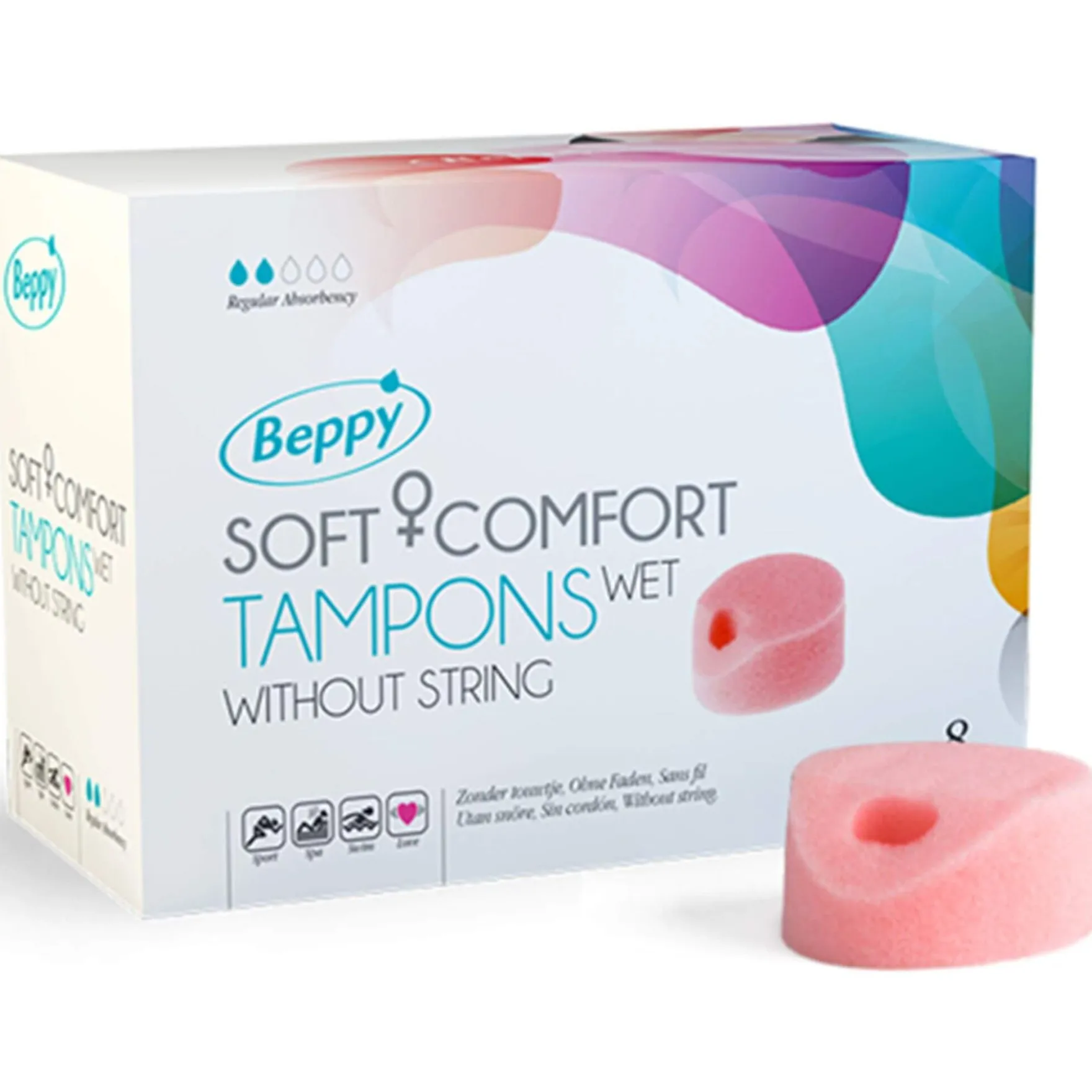 Beppy – Wet Tampons 8 kpl