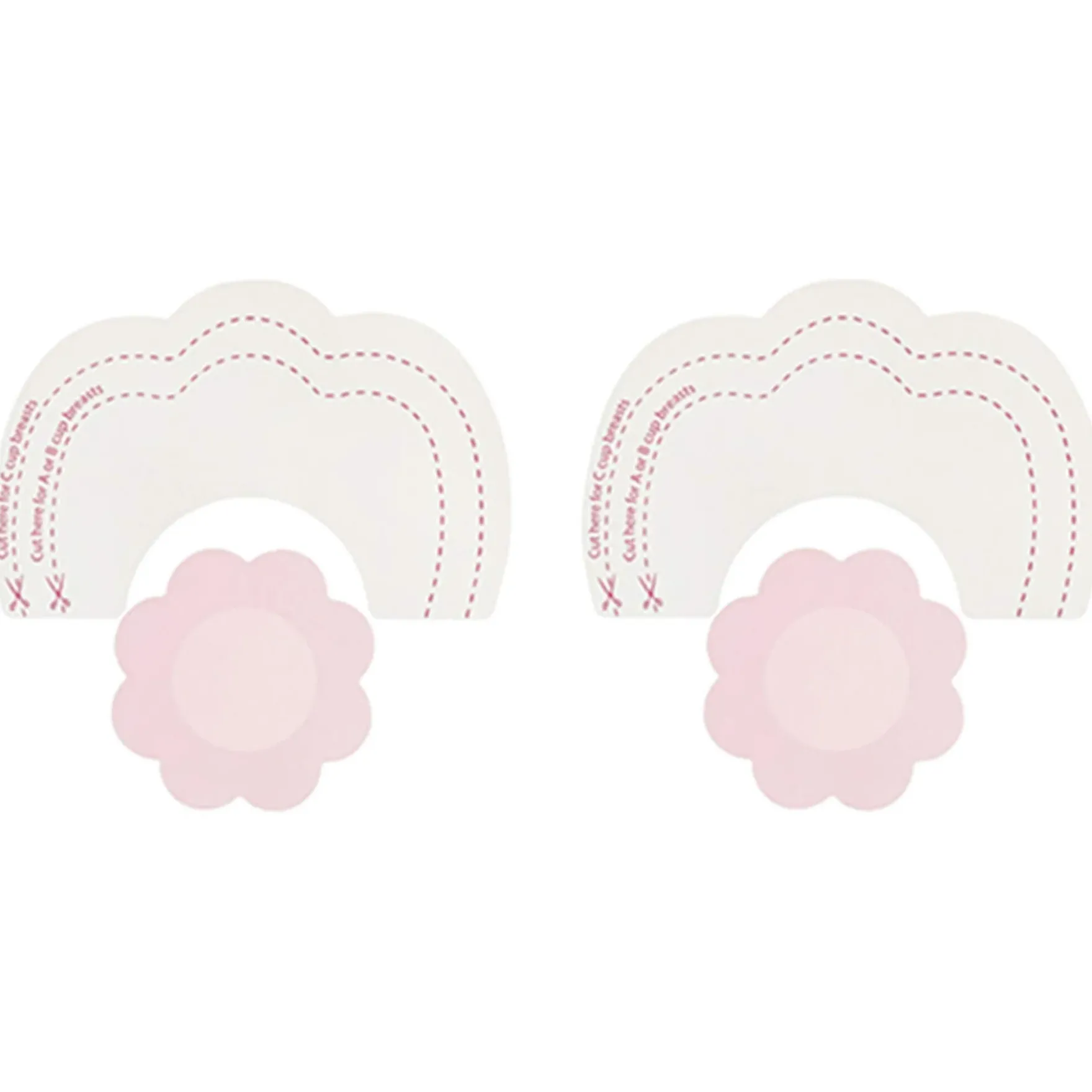 Bye Bra - Breast Lift & Silk Nipple Covers, Nude, 4 Paria