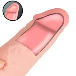 Dildo heiluvilla kiveksillä