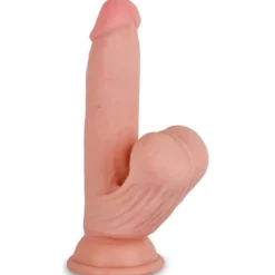 Dildo heiluvilla kiveksillä
