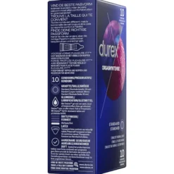 Durex - Intense Stimulating kondomi 10 kpl