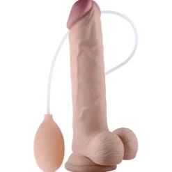 Ejakuloiva dildo 18 cm