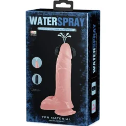 Ejakuloiva dildo vibraattorilla