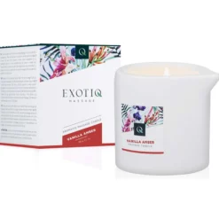Exotiq hierontakynttilä Vanilla Amber 60 g