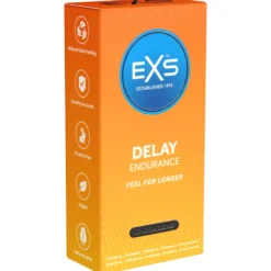 EXS Delay kestävyyttä lisäävä kondomi 12 kpl