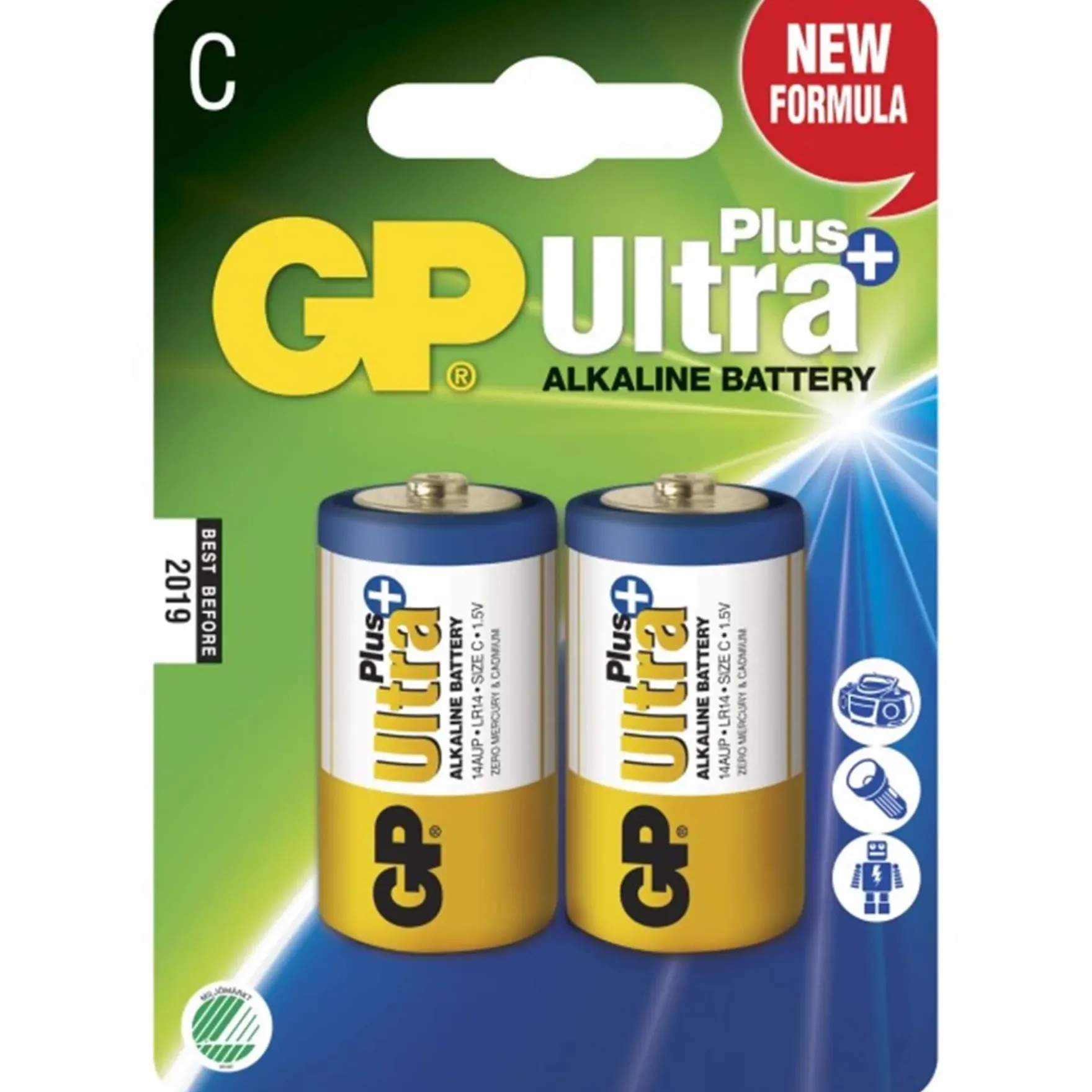 GP Ultra Plus C -paristo 2 kpl