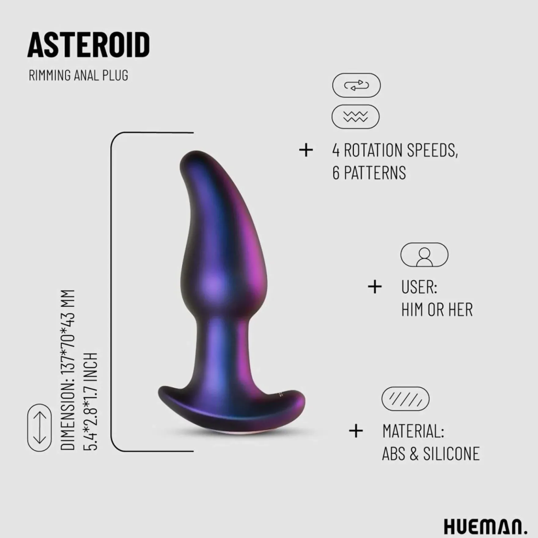 Hueman - Asteroid Rimming anustappi
