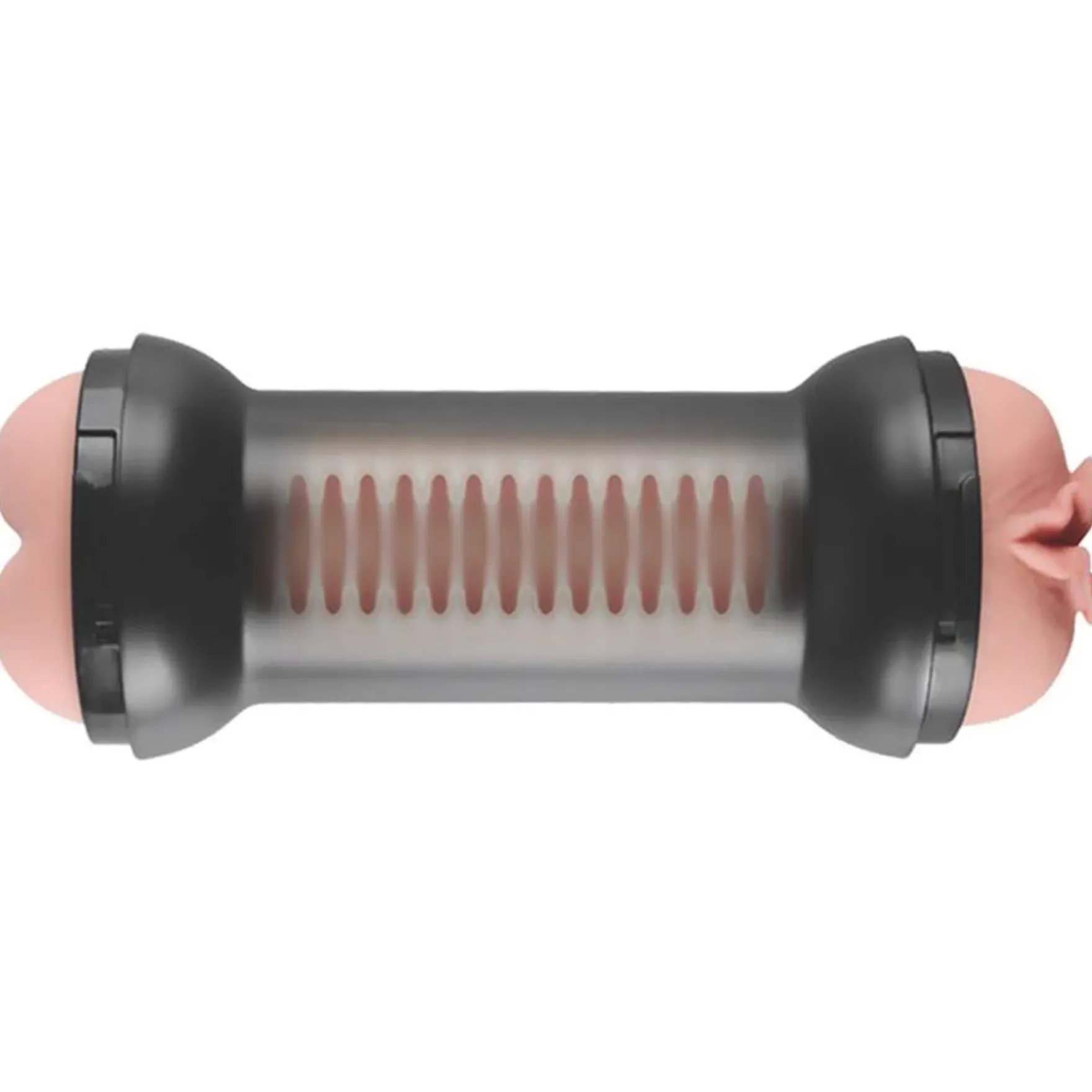 2-in-1 masturbaattori Vagina ja Anus