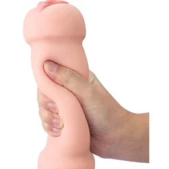 2-in-1 masturbaattori Vagina ja Anus