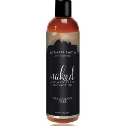 Intimate Earth - Hierontaöljy Naked Unscented 120 ml
