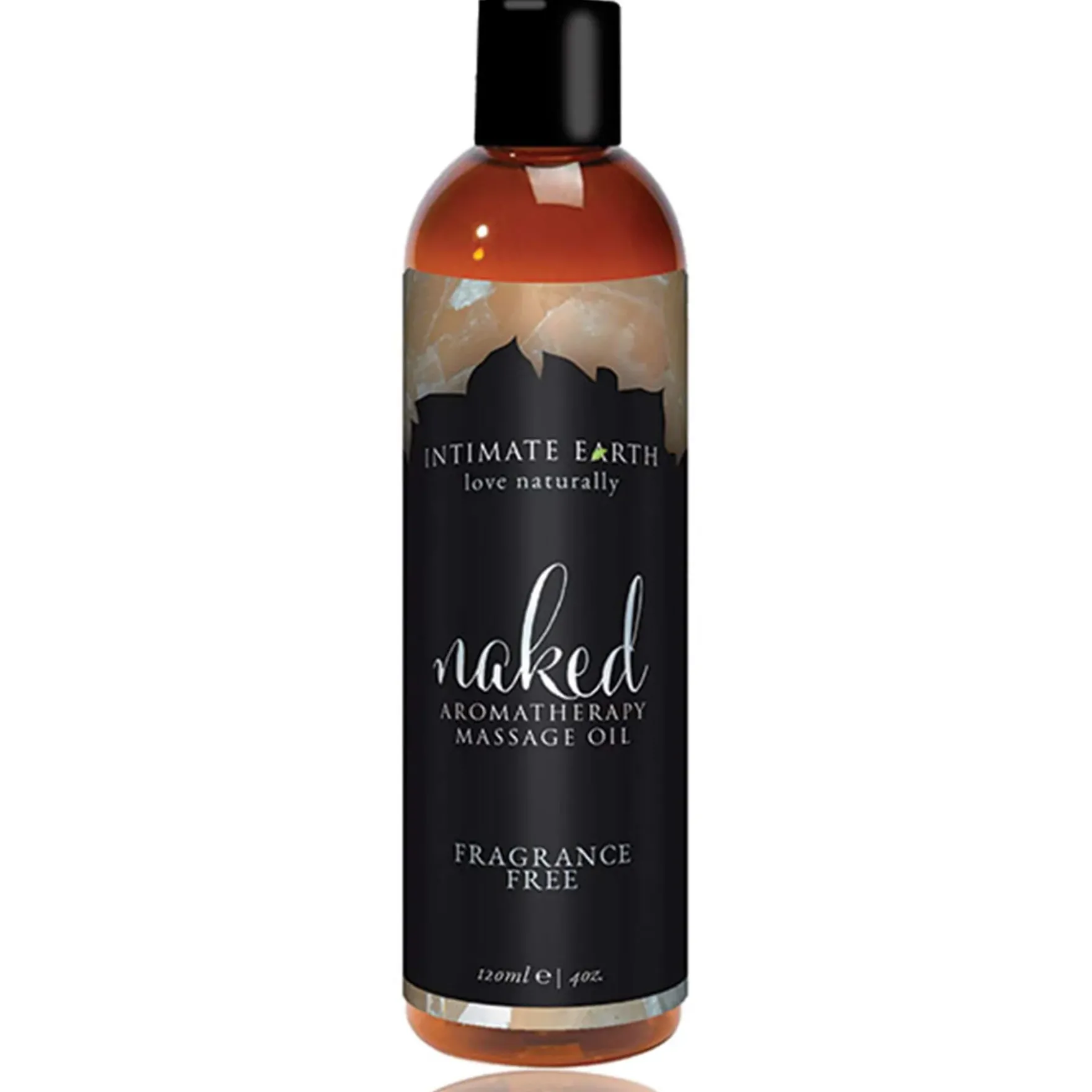Intimate Earth - Hierontaöljy Naked Unscented 120 ml