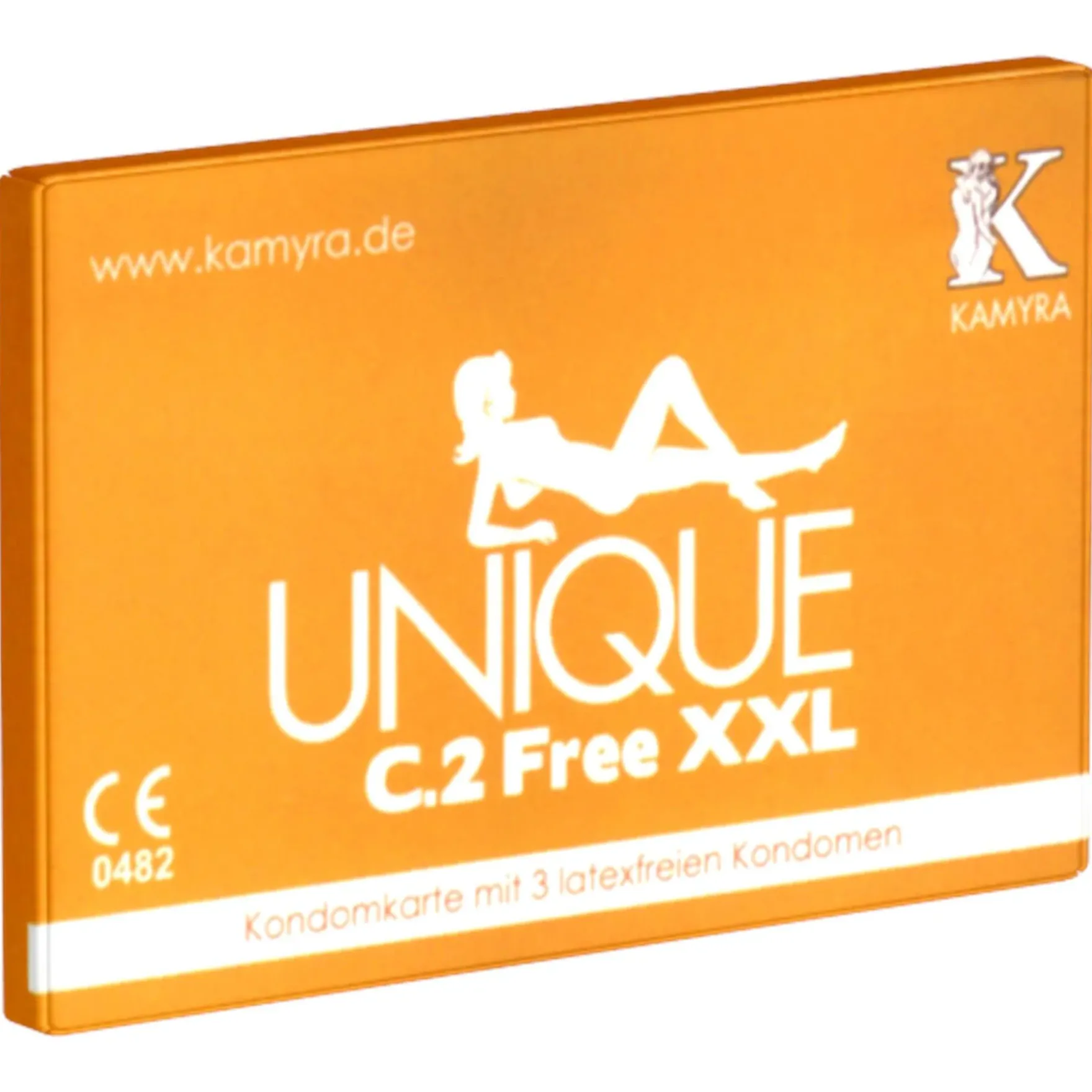 Kamyra Unique C.2 lateksiton XXL-kondomi 3 kpl