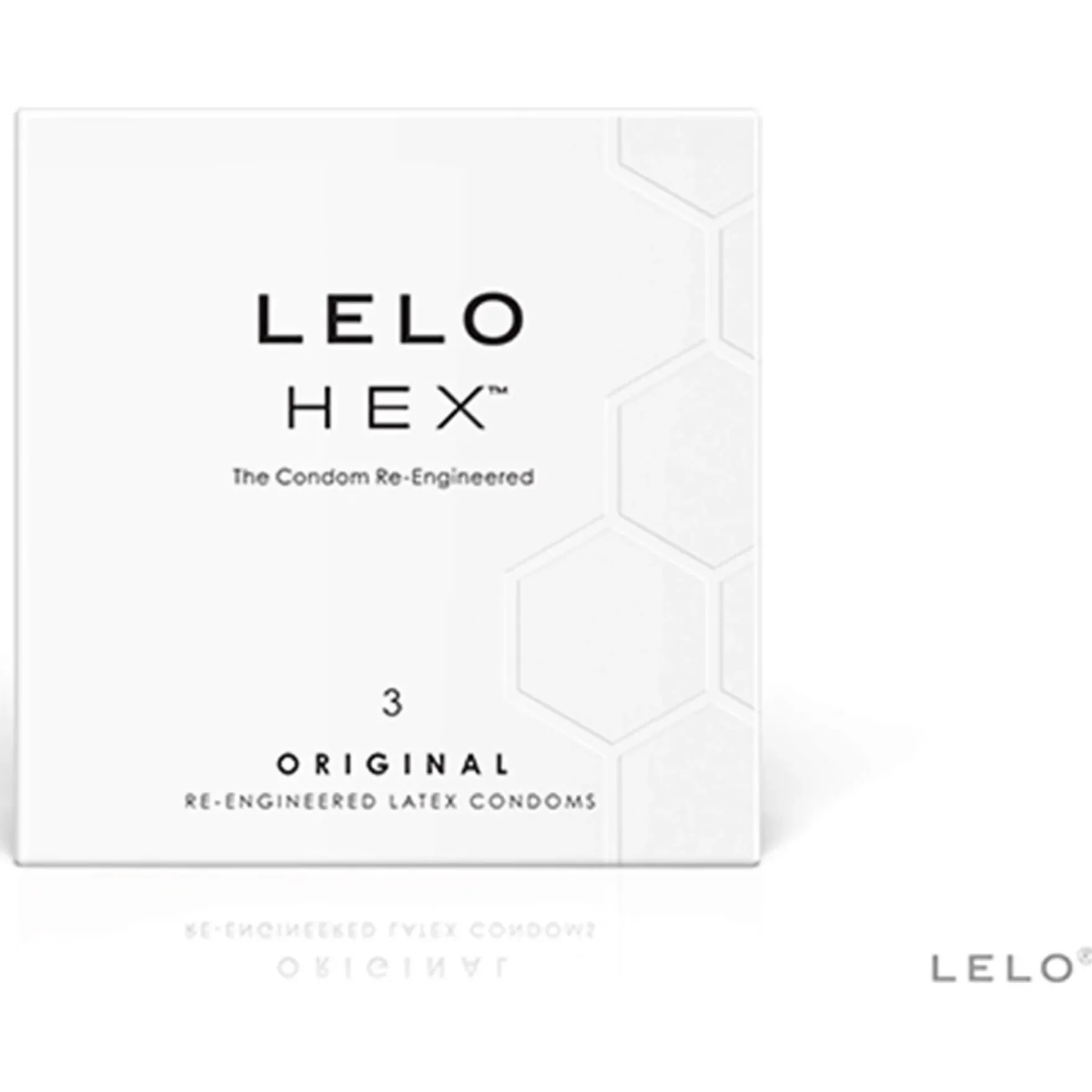 Lelo Hex Original -kondomi 3 kpl