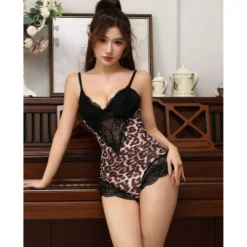 Leopardikuviollinen body