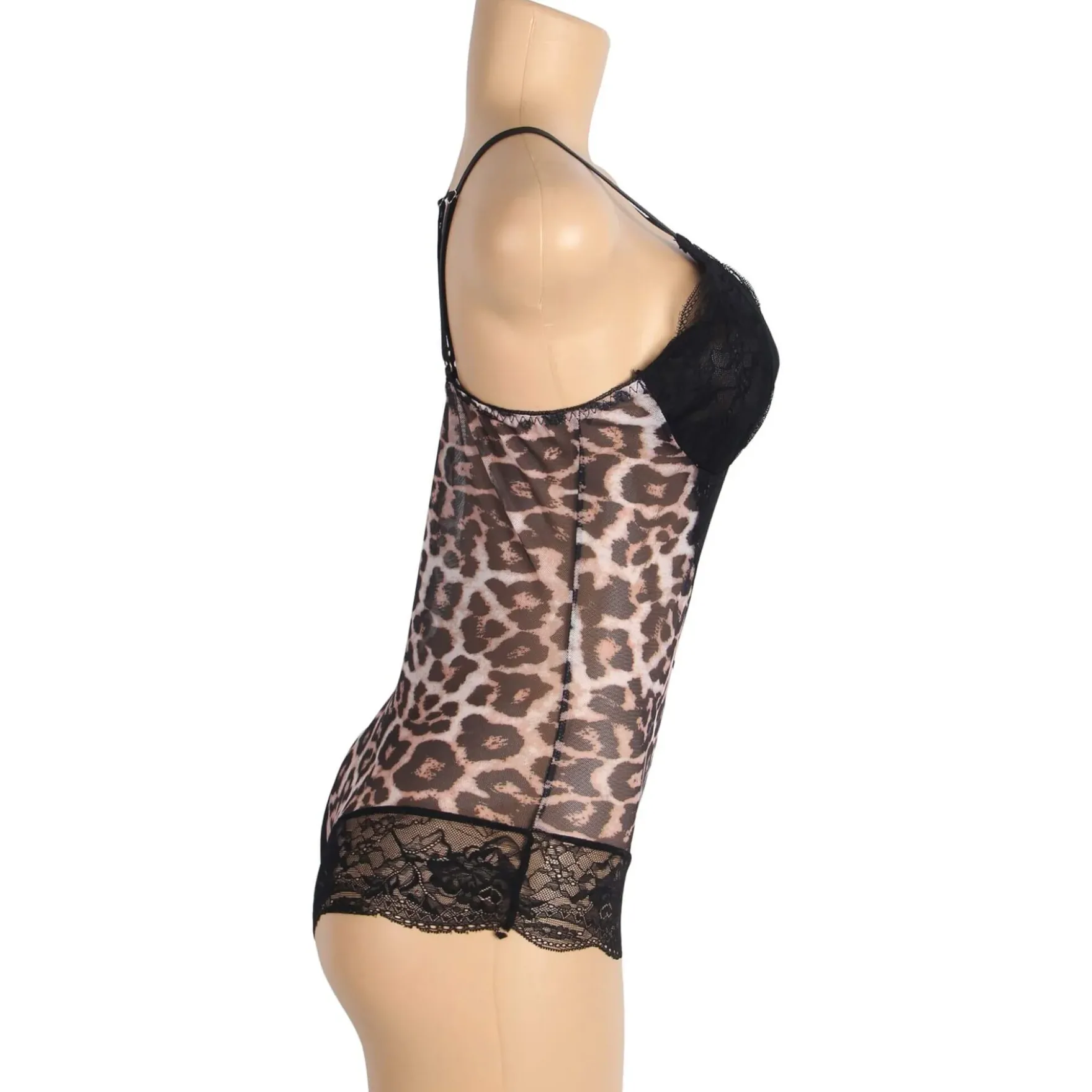 Leopardikuviollinen body