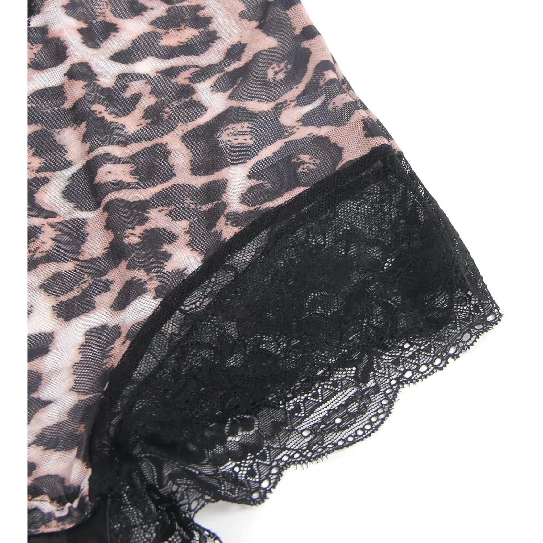 Leopardikuviollinen body