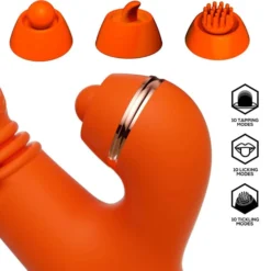 Monitoiminen G-pistevibraattori 360° hieronnalla