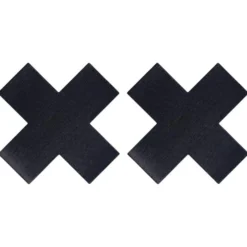 Nännisuojat X, musta/harmaa 2 pack