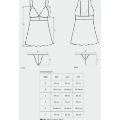Obsessive - Idillia Babydoll & Thong, S/M
