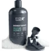 PDX masturbaattori shampoopullossa
