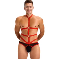 Punainen harness-body