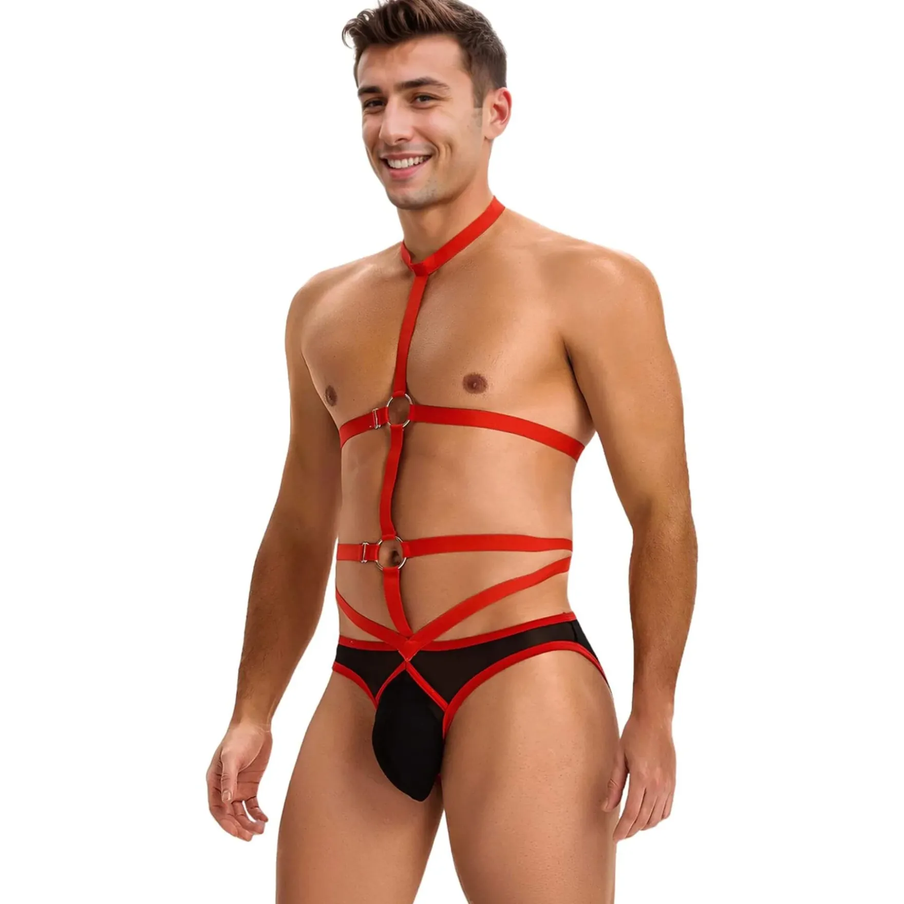 Punainen harness-body