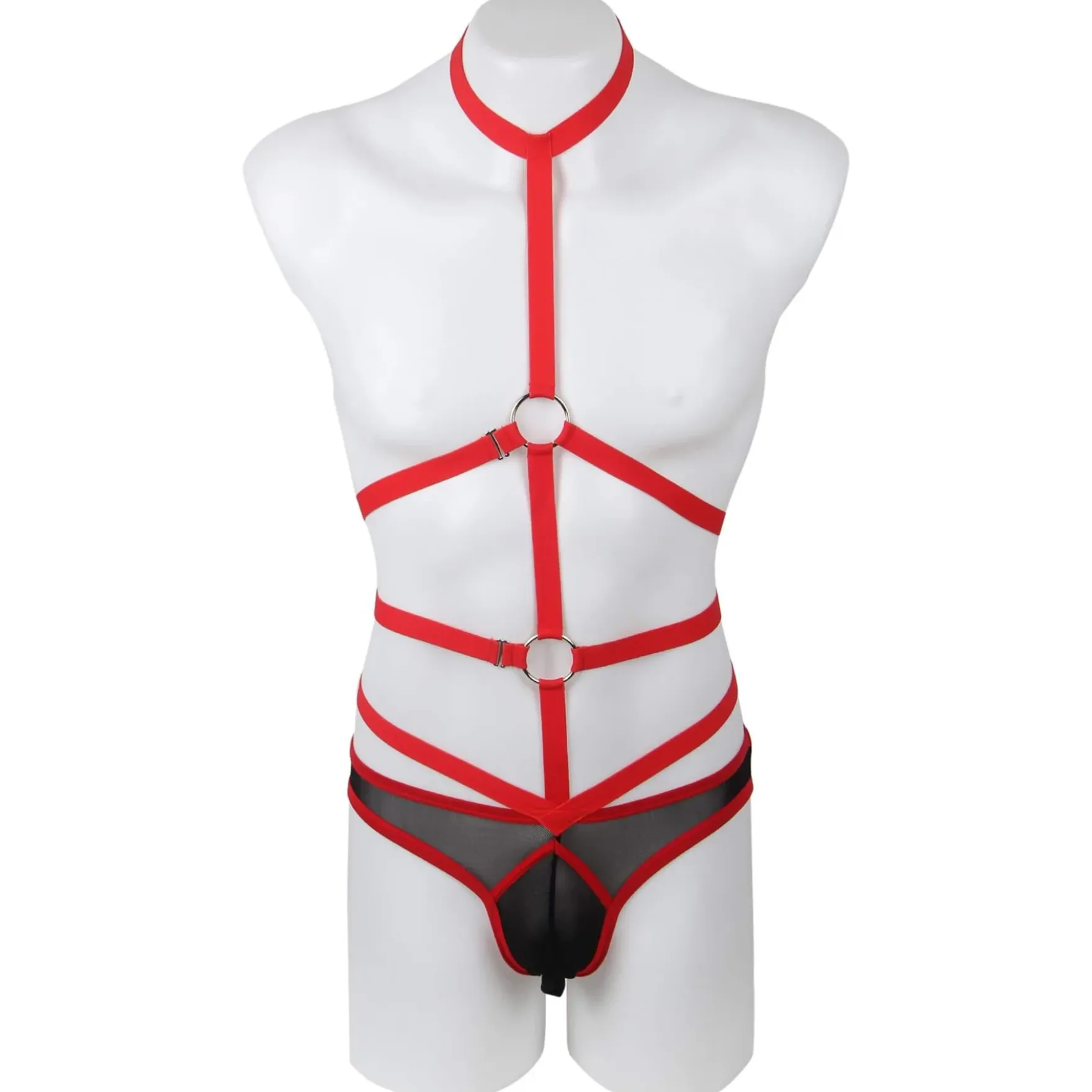 Punainen harness-body