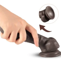 Realistinen dildo, 18 cm