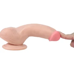 Realistinen dildo, 16 cm