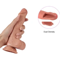 Realistinen dildo, 19 cm
