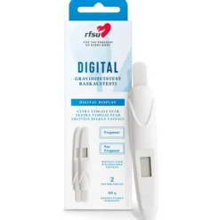 RFSU Digital -digitaalinen raskaustesti 2 kpl