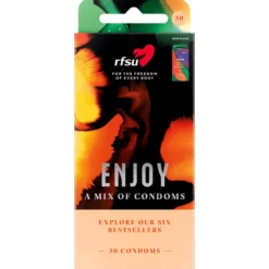RFSU Enjoy -kondomilajitelma 30 kpl