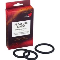 RFSU Pleasure Rings -penisrengassetti 3 kpl