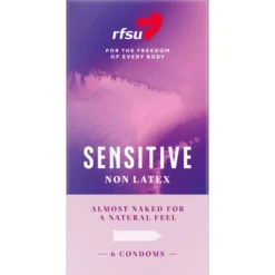 RFSU Sensitive - lateksiton kondomi 6 kpl