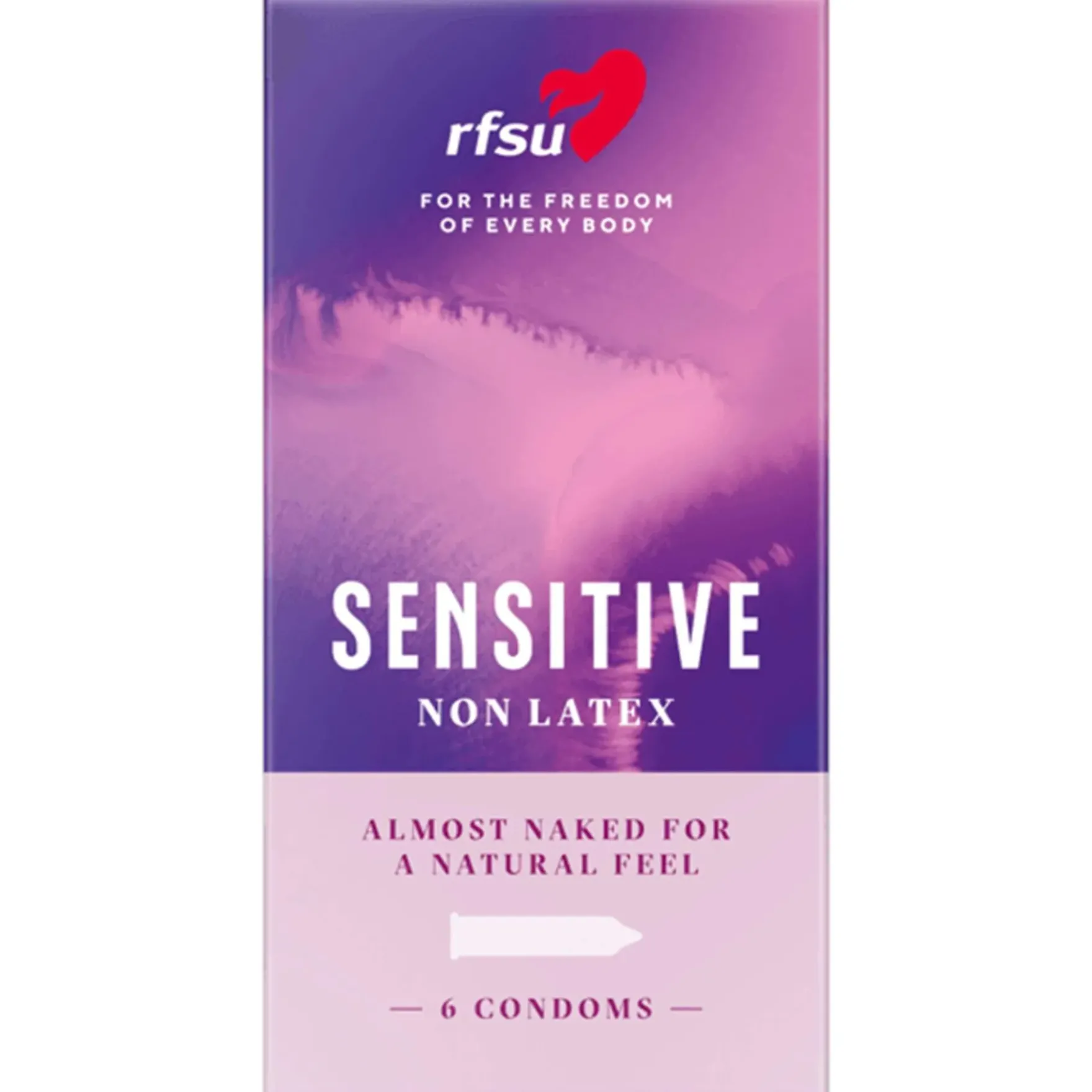 RFSU Sensitive - lateksiton kondomi 6 kpl