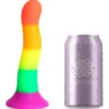 Sateenkaaridildo 18 cm