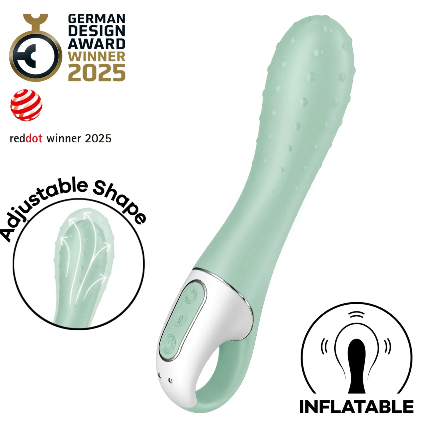 Satisfyer Air Pump Vibrator 3 täyttyvä g-pistevibraattori