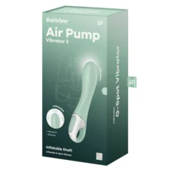 Satisfyer Air Pump Vibrator 3 täyttyvä g-pistevibraattori