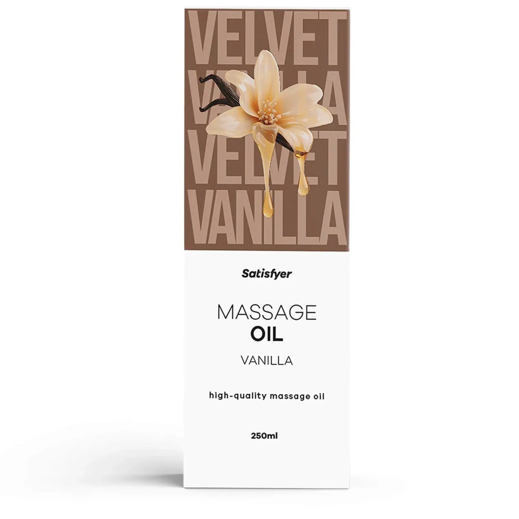 Satisfyer hierontaöljy vanilja 250 ml