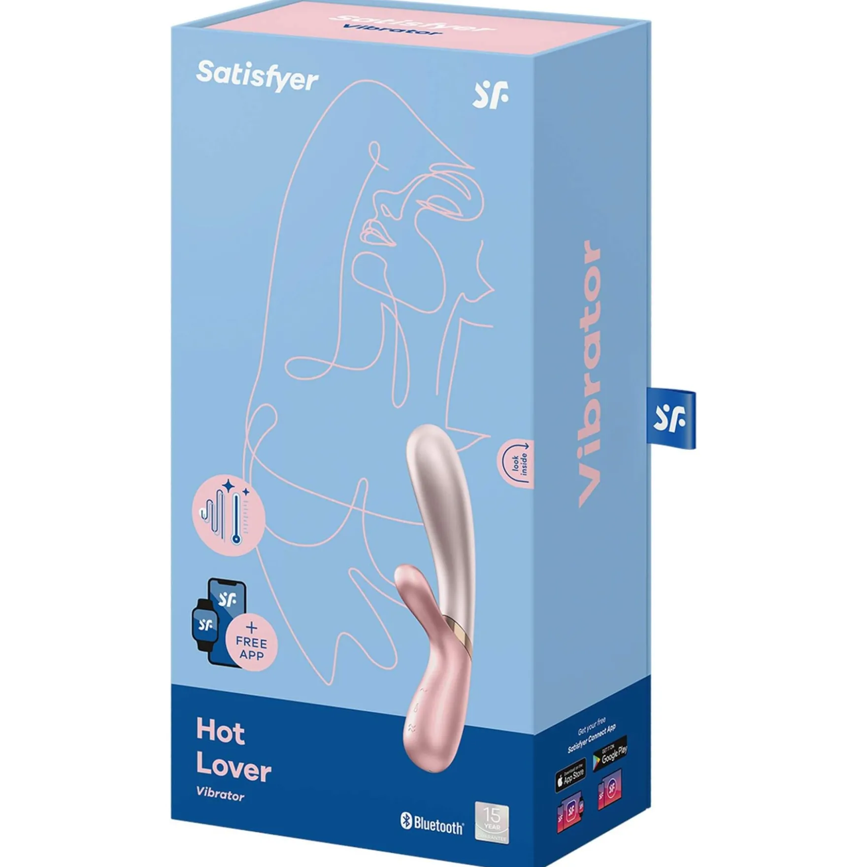 Satisfyer Hot Lover, Ruusunpunainen