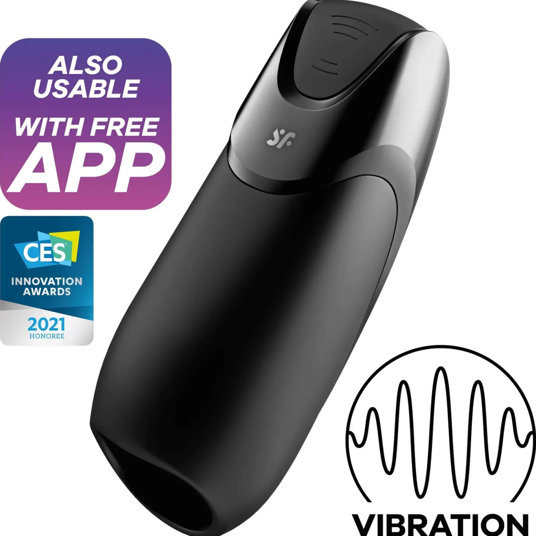 Satisfyer Men Vibration+ Connect App masturbaattori