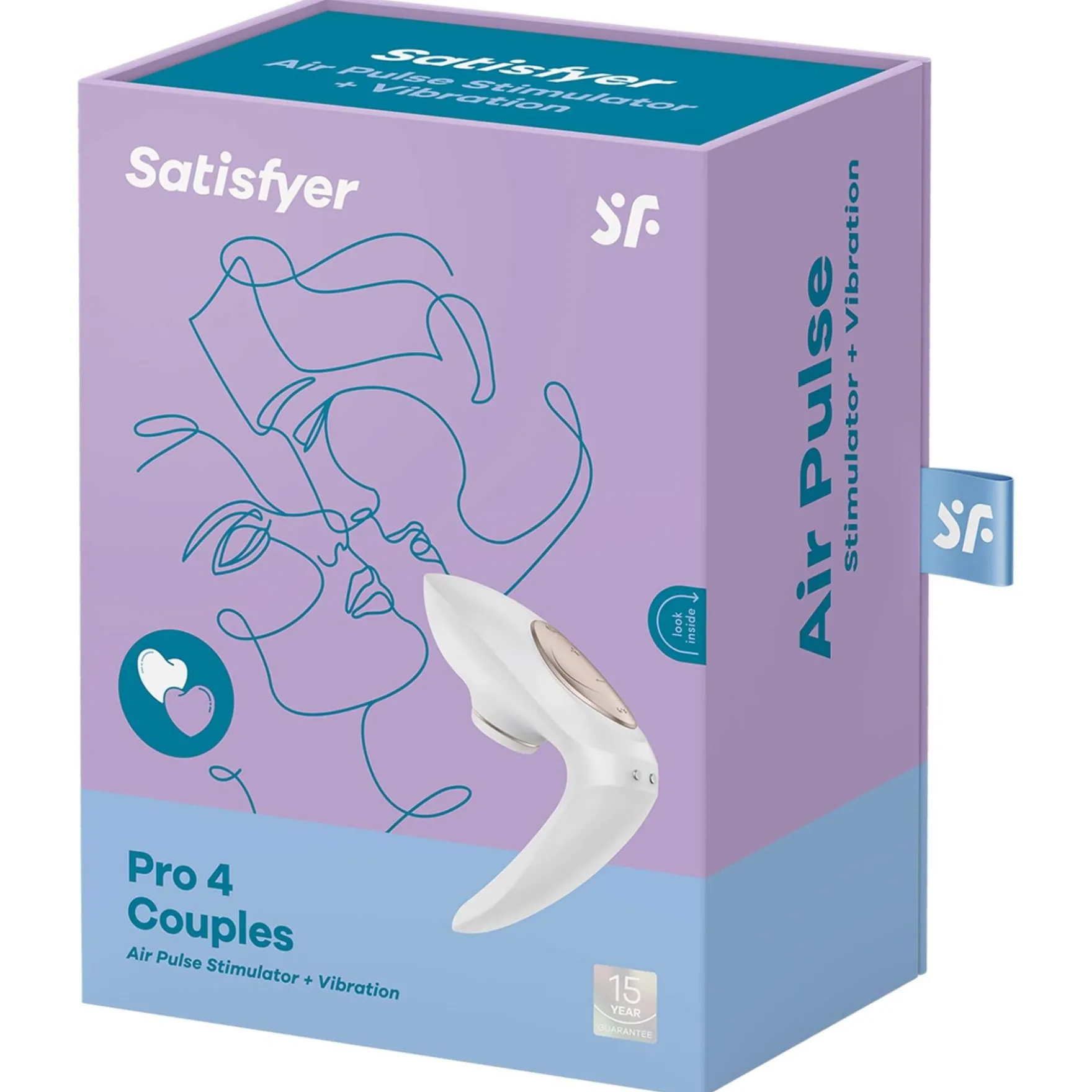Satisfyer Pro 4 Couples - yhteiseen käyttöön