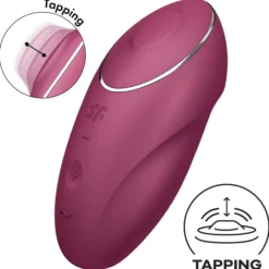 Satisfyer Tap & Climax 1 - Lay-on-vibraattori