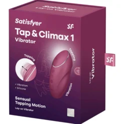 Satisfyer Tap & Climax 1 - Lay-on-vibraattori
