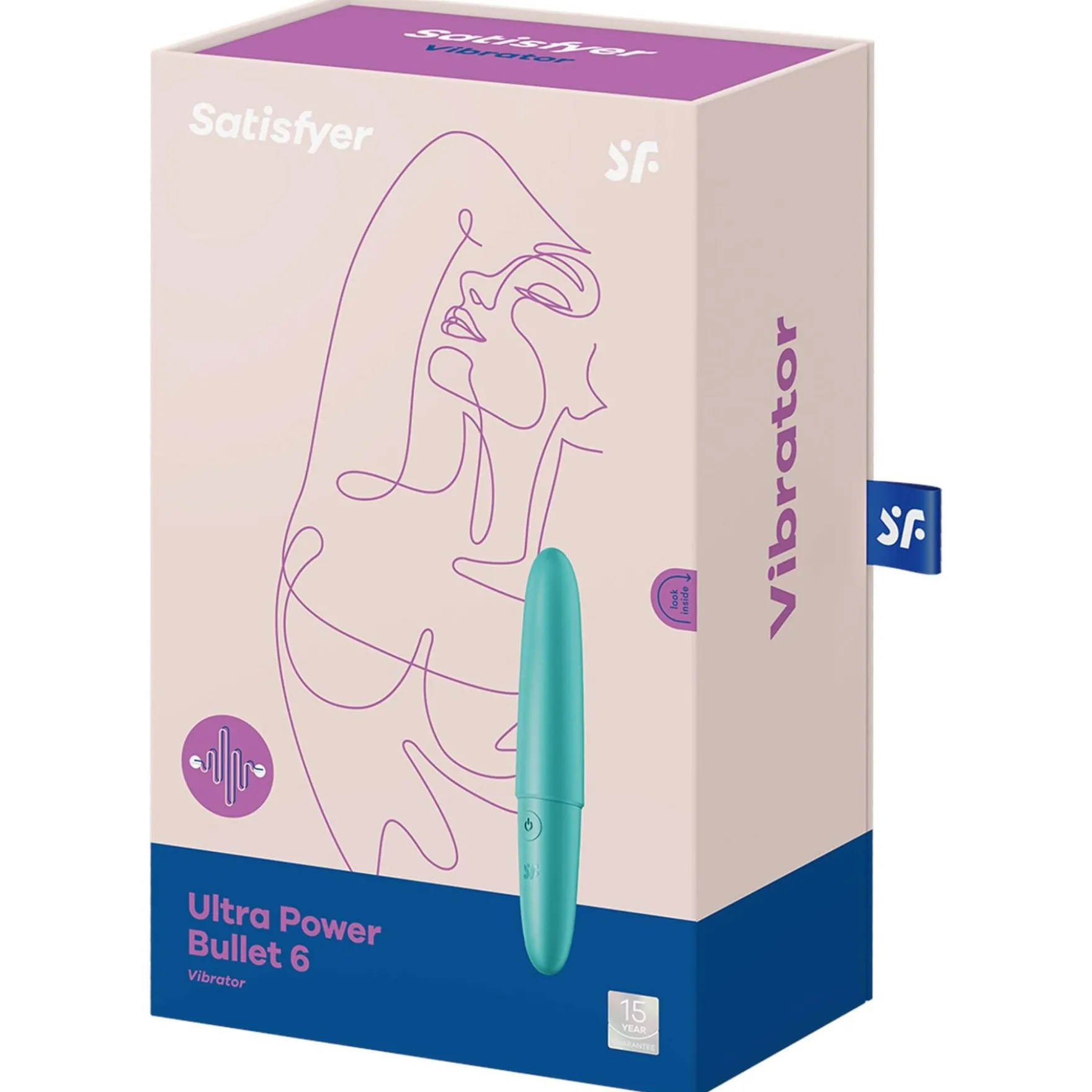 Satisfyer Ultra Power Bullet 6, turkoosi