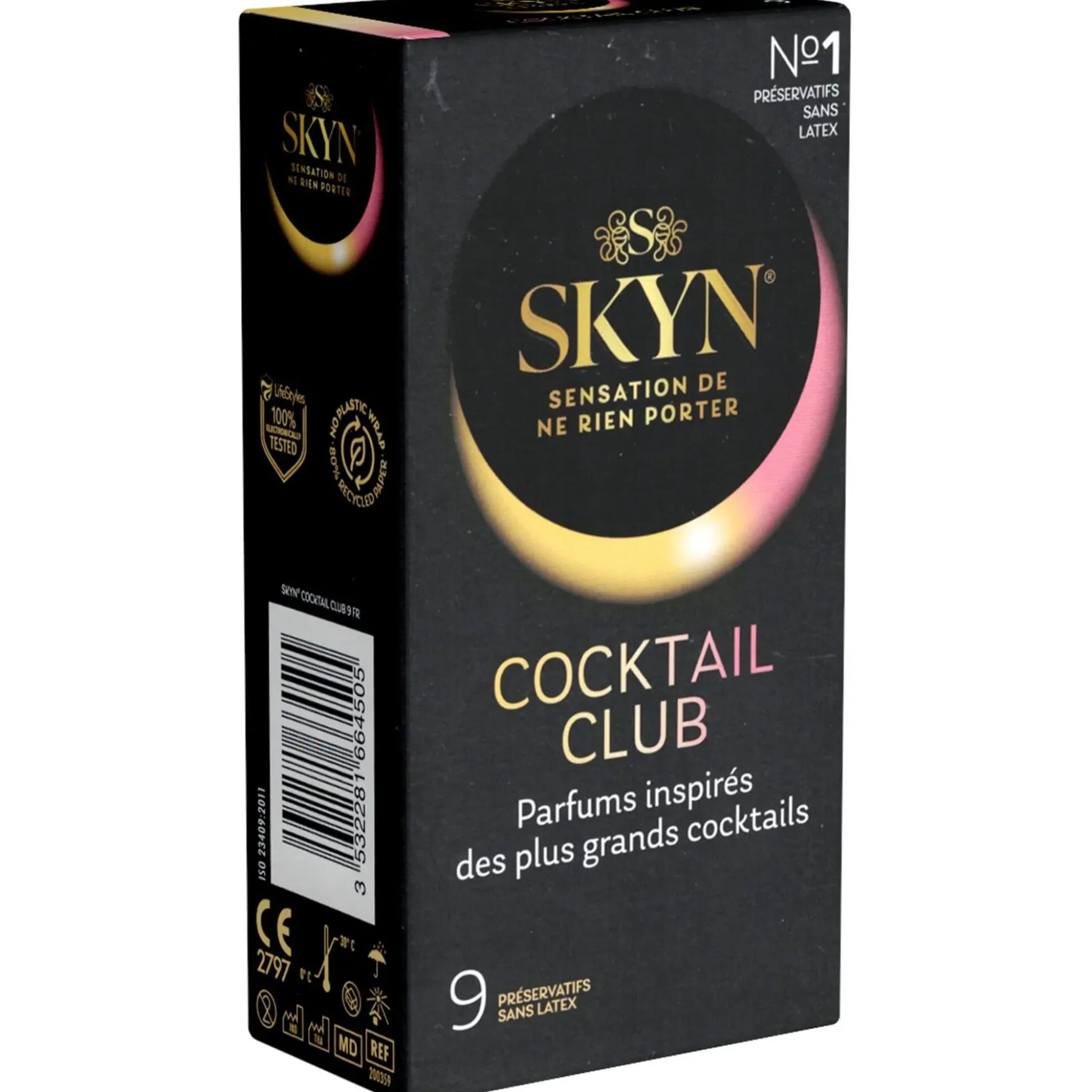 SKYN Cocktail Club lateksittomat makukondomit 9 kpl