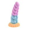 Spiraali fantasiadildo 19 cm