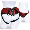 Sportsheets Red Lace Corsette Strap-on