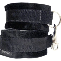 Sportsheets Soft Cuffs – Pehmustetut kahleet, musta