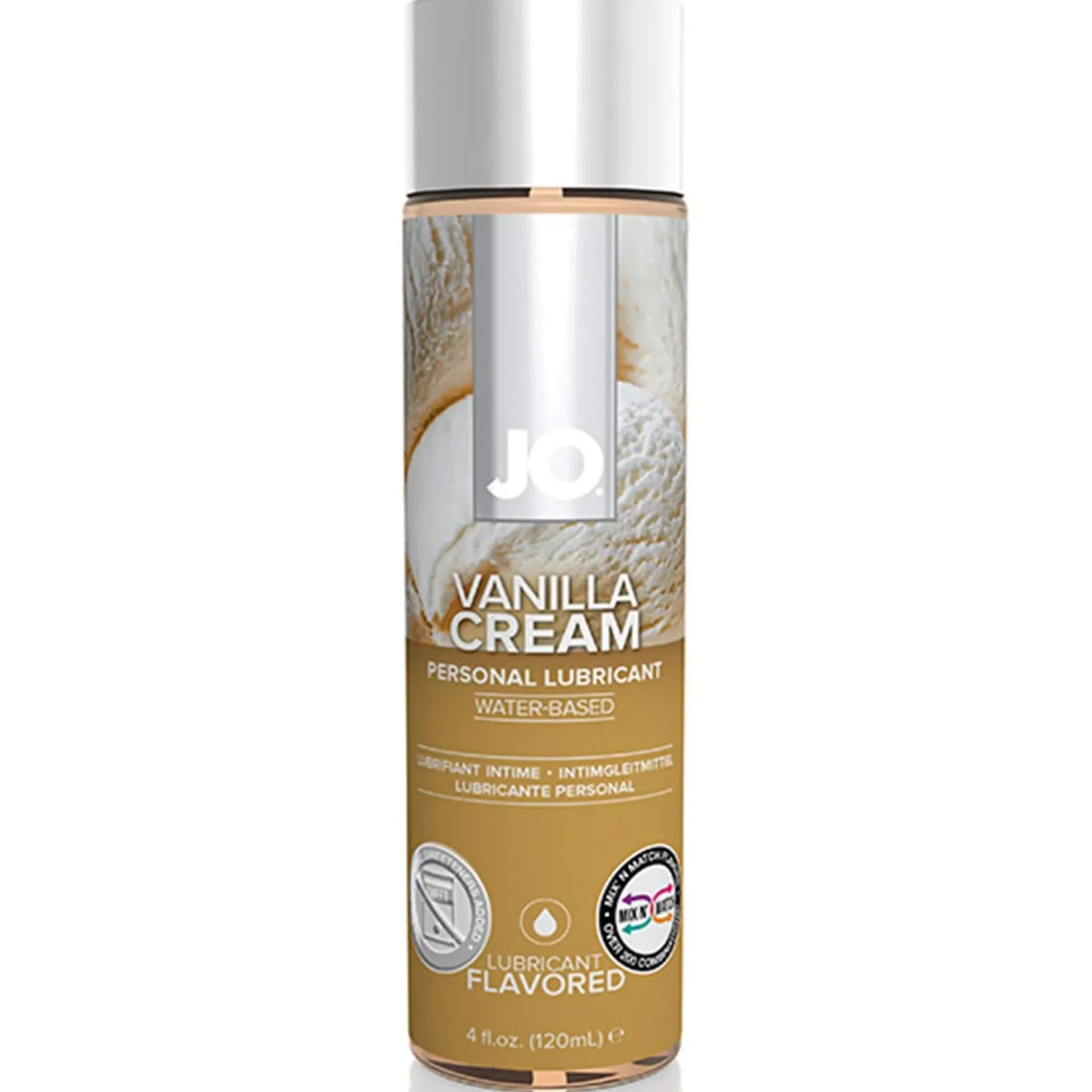 System JO - H2O Lubricant, Vanilla, 120 ml